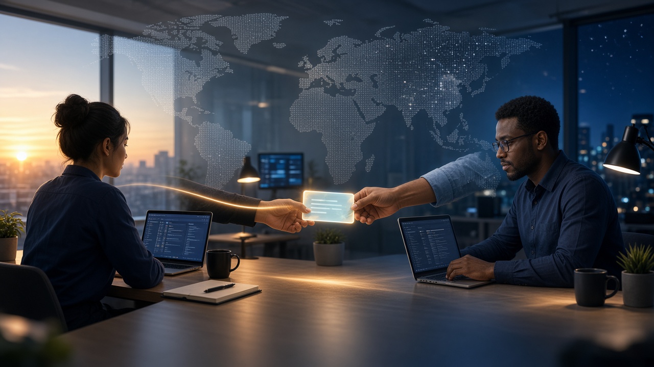 Global follow-the-sun support handoff across timezones
