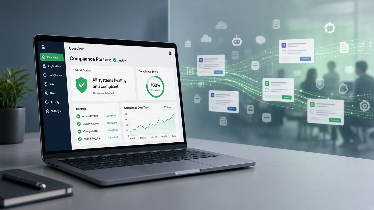 Hidden third-party apps behind a green dashboard